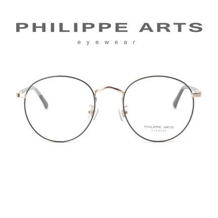 필립아츠 안경테 PA5005/D-C2 동글이 메탈테 가벼운 남자 여자 패션 안경 국내제작