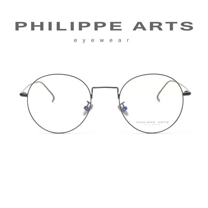 필립아츠 명품 안경테 52135-C1 남자 여자 초경량 가벼운 메탈테 라운드 패션 안경