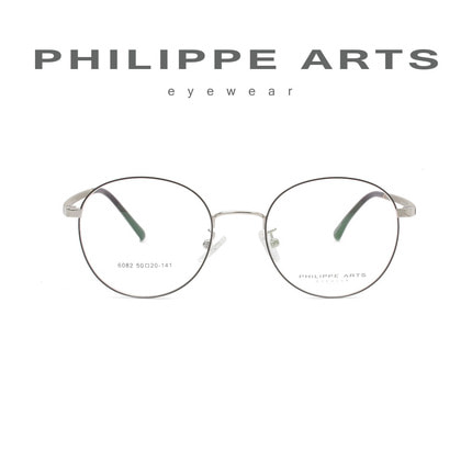 필립아츠 명품 안경테 6082-C13 소장가치 200% 가벼운 데일리 동글이 패션 안경 남자 여자