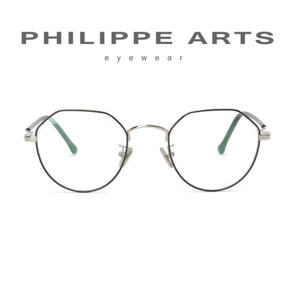 필립아츠 명품 안경테 1718039-C6 빈티지 다각형 라운드 남자 여자 편안한 패션 안경