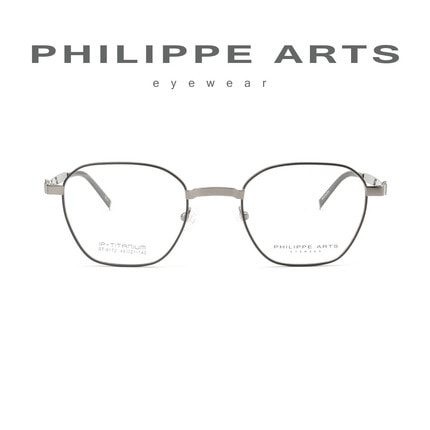 필립아츠 초경량 티타늄 안경테 IP도금 ST9172-C3 초경량 가벼운 안경 남자 여자 패션 다각형