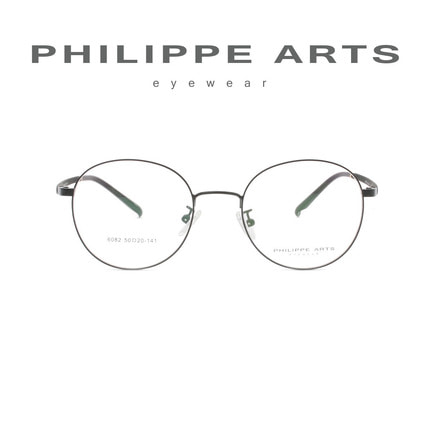 필립아츠 명품 안경테 6082-C1 소장가치 200% 가벼운 데일리 동글이 패션 안경 남자 여자