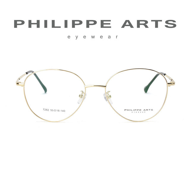 필립아츠 안경테 7282 C8 스테인레스 얇은 가벼운 안경