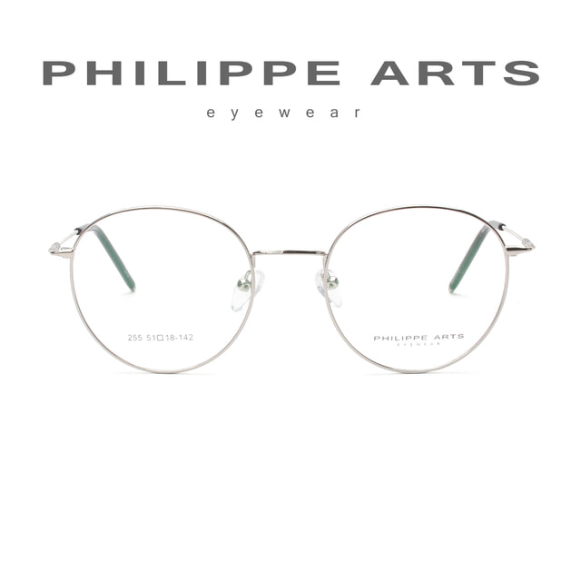 필립아츠 안경테 255 C1 3 가벼운 메탈테 얇은 은테 안경