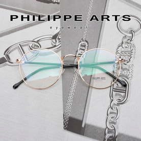 필립아츠 명품 안경테 1879-C4 심플한 동글이 안경