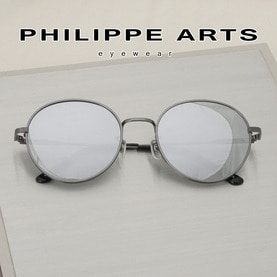 필립아츠 선글라스 PA5001/D/S-C3 여자 라운드 미러 렌즈