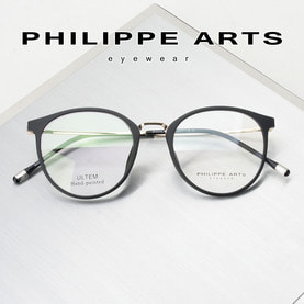 필립아츠 울템 안경테 908-C1 초경량 동글이 안경
