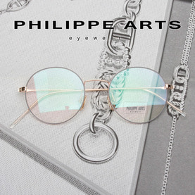 필립아츠 명품 안경테 1718072-C6 가벼운 동글이 안경