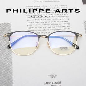 필립아츠 명품 안경테 1718086-C4 사각 안경