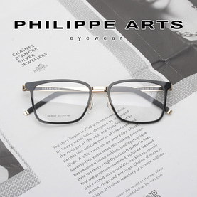 필립아츠 안경테 SE6029-C1 가벼운 사각 뿔테 안경