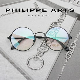 필립아츠 명품 안경테 1718032-C1 엔틱한 동글이 안경