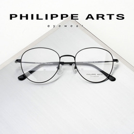 필립아츠 안경테 PA5006_D-C4 동그란 가벼운 메탈테 남자 여자 패션 안경 국내제작