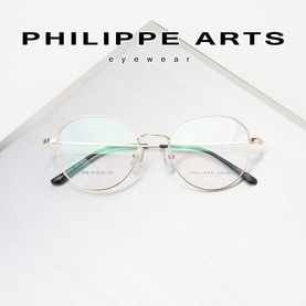 필립아츠 명품 안경테 958-C1 메탈테 라운드 남자 여자 패션 인기 안경