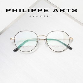 필립아츠 명품 안경테 958-C7 메탈테 라운드 남자 여자 패션 인기 안경