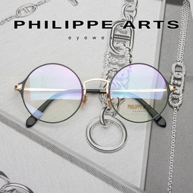 필립아츠 명품 안경테 1718032-C5 동글이 메탈테 리퍼브 엔틱한 디자인 남자 여자 패션 안경
