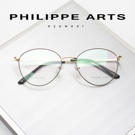 필립아츠 명품 안경테 176-C4-1 가벼운 동글이 얇은테 남자 여자 패션