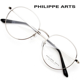 필립아츠 안경테 PA8003-C7  남자 여자 얇은 메탈테 라운드 패션 안경 국내제작