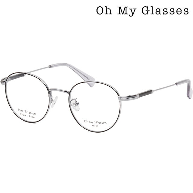 오마이글라시스 OMG0601TK D 티타늄 여자 남자 가벼운 안경테