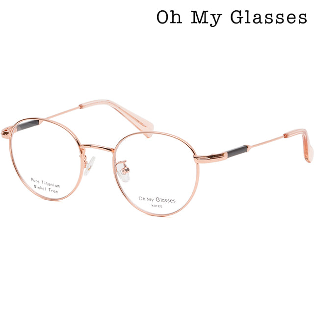 오마이글라시스 OMG0601TK A 가벼운 빈티지 티타늄안경테 남자 여자 명품 안경