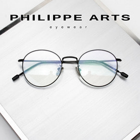 필립아츠 명품 안경테 1718099-C1 초경량 가벼운 얇은 메탈테 동글이 남자 여자 패션 안경